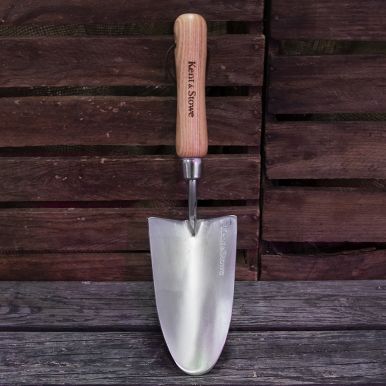 Håndspade i rustfritt stål
