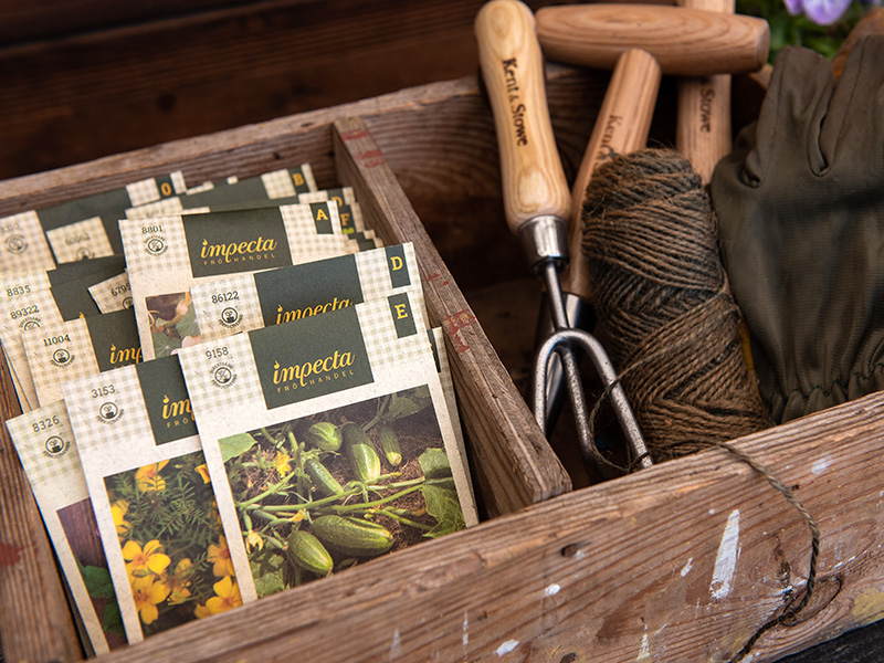 Frøpåser og handverktyg