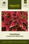 Palettblad ''Premium Sun Ruby Heart''
