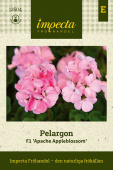 Pelargonia F1 ''Apache Appleblossom'' Impecta frøpose