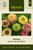 Sinnia ''Queeny Lime with Blotch'' Impecta frøpose