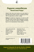Valmue 'Bread Seed Poppy'