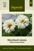 Maryland-sinnia 'Zahara Double White'