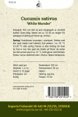 Hvit slangeagurk 'White Wonder'