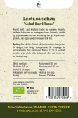 Plukksalat ''Salad Bowl Rossa'' Impecta dyrkingsanvisninger