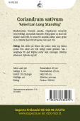 Koriander 'American Long Standing'