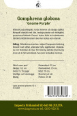 Kuleamarant ''Gnome Purple'' Impecta dyrkingsanvisninger