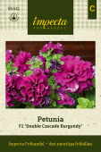 Petunia F1 ''Double Cascade Burgundy'' Impecta frøpose