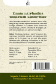 Maryland-sinnia 'Zahara Double Raspberry Ripple'